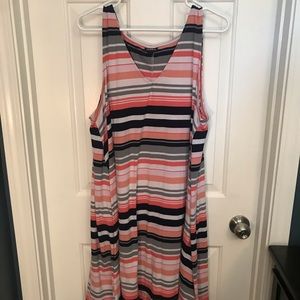 Sleeveless Swing Dress